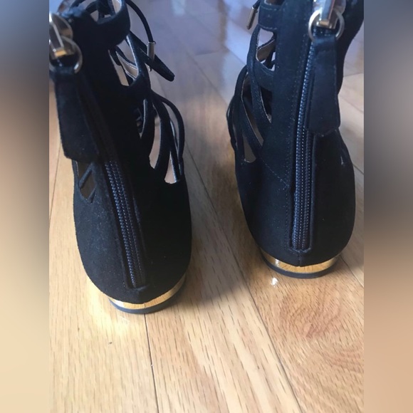 Aquazurra Belgravia suede point toe flats - Picture 3 of 6